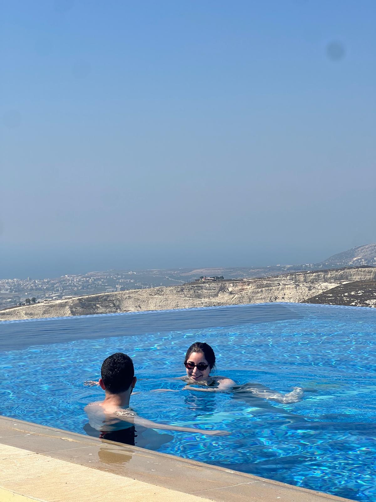 Infinity pool in Lebanon