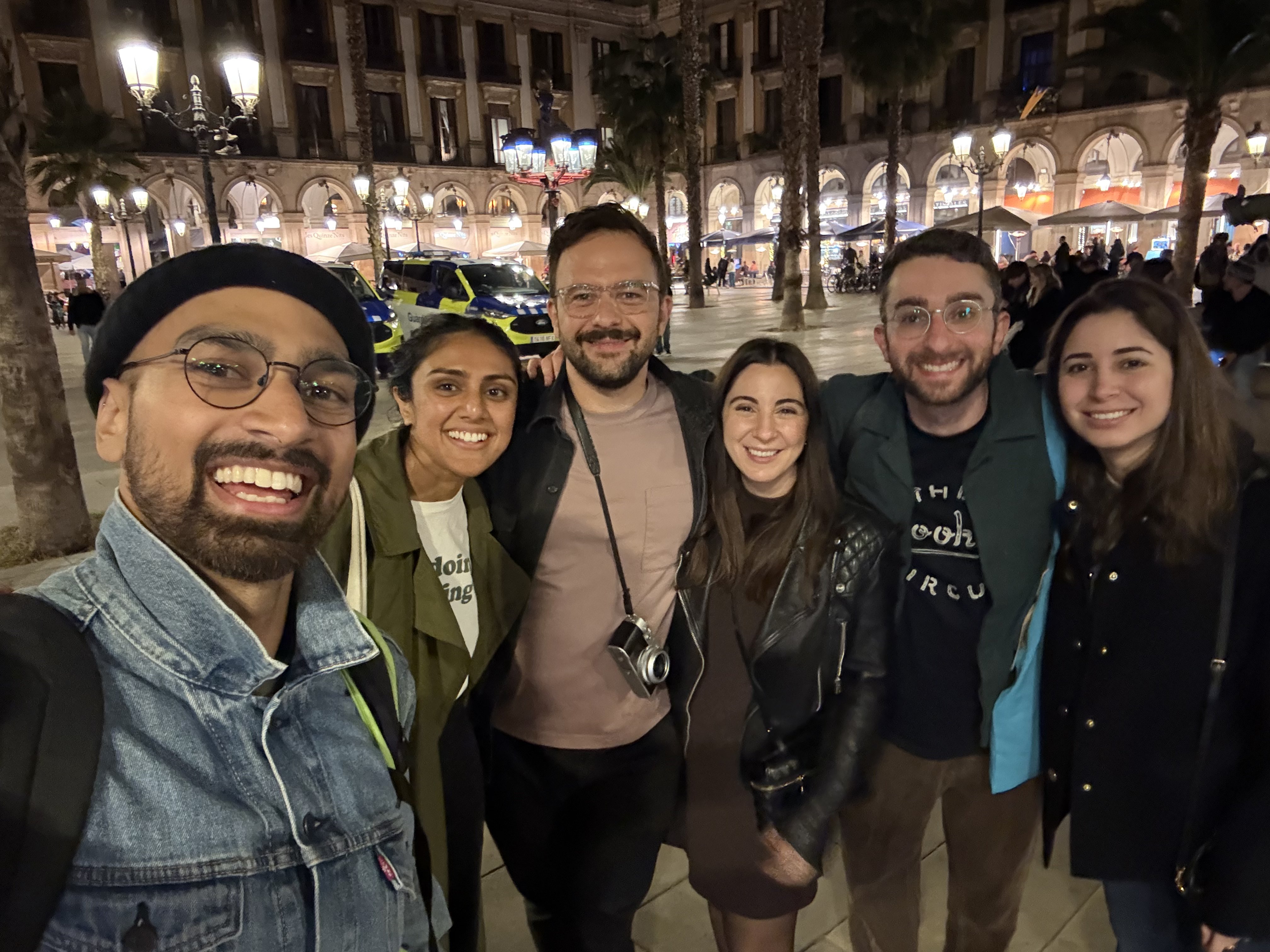 Group photo in Barcelona
